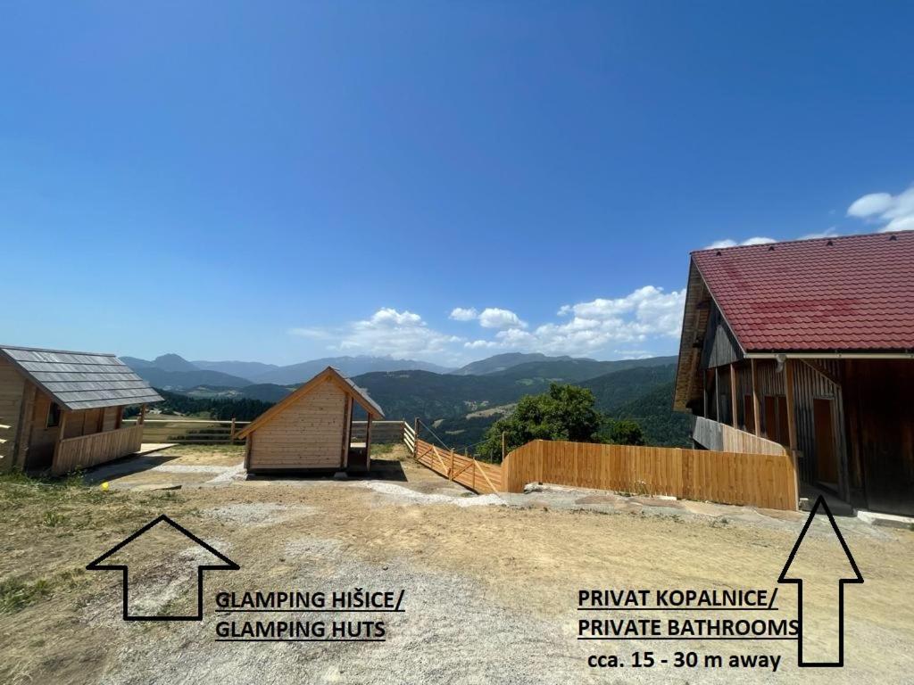 Séjour à la ferme Farmstay&glamping Visocnik Ljubno